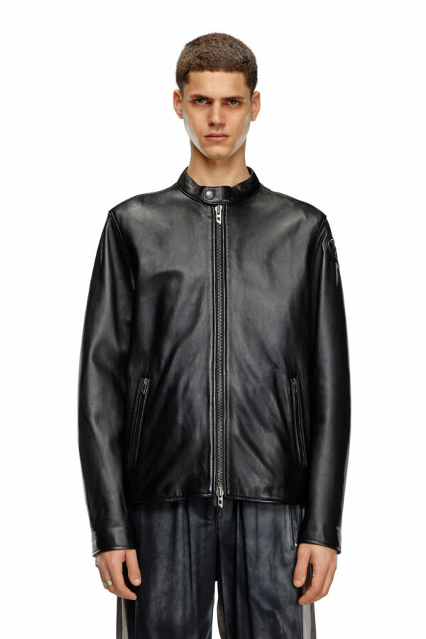 Blouson Diesel biker cuir L-carver – Image 4